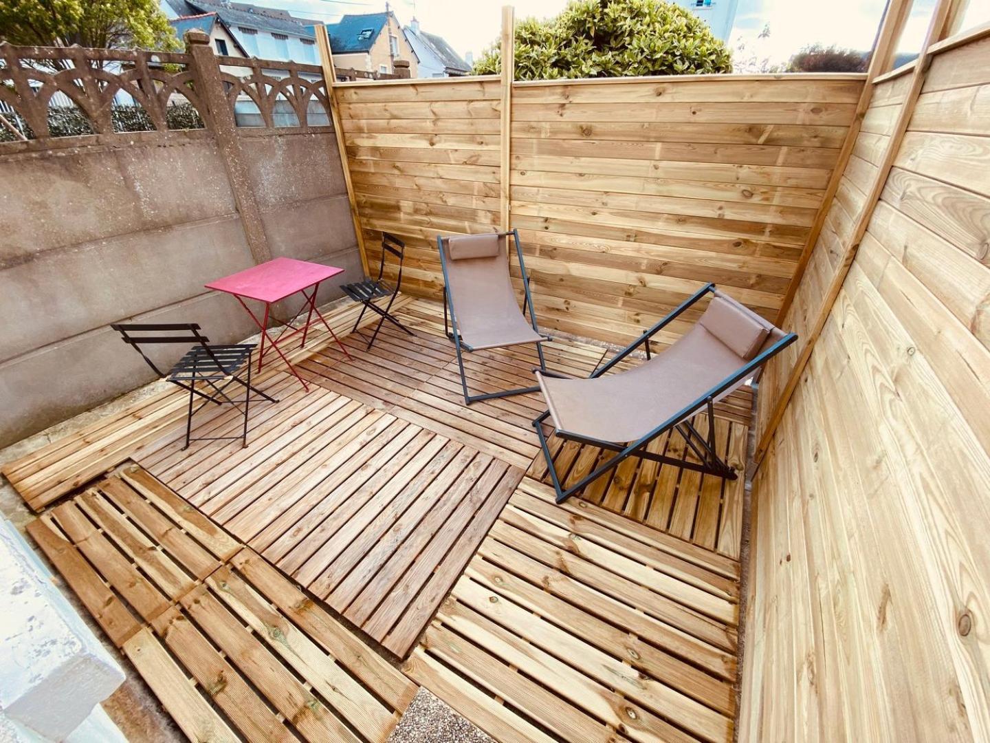 Le Yellow, Studio Renove, Tout Confort, Jardin Apartment Saint-Jacques-de-la-Lande Ngoại thất bức ảnh
